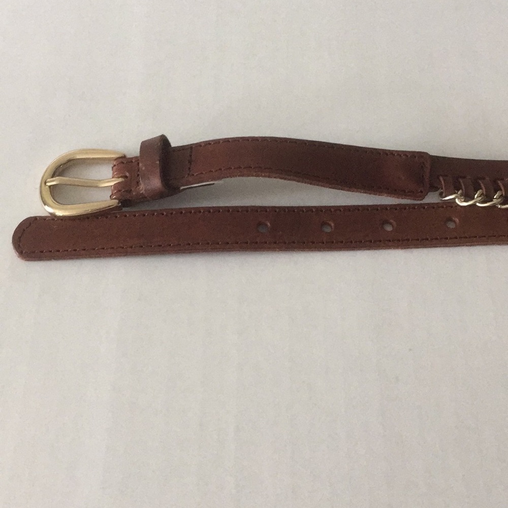 Danier Leather/Chain Belt - Picture 4 of 5